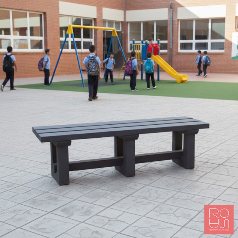 Banc de Plàstic Reciclat Model Mini